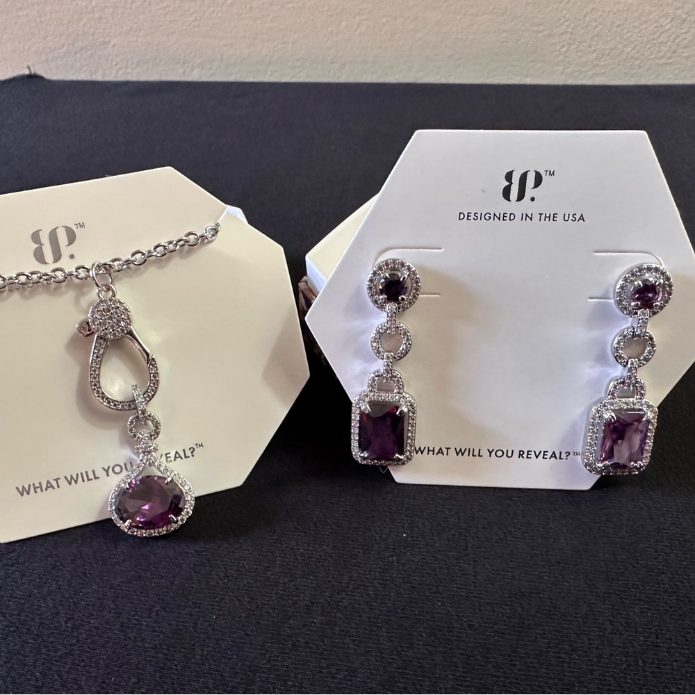 STATEMENT AMETHYST SET ✨